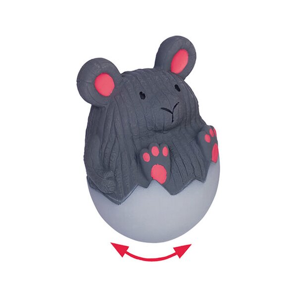 Stehaufmännchen Maus - Latex/Gummi