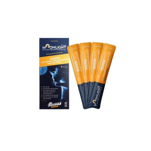 Moonlight Huhn mit Grünlippmuschel 4x15g