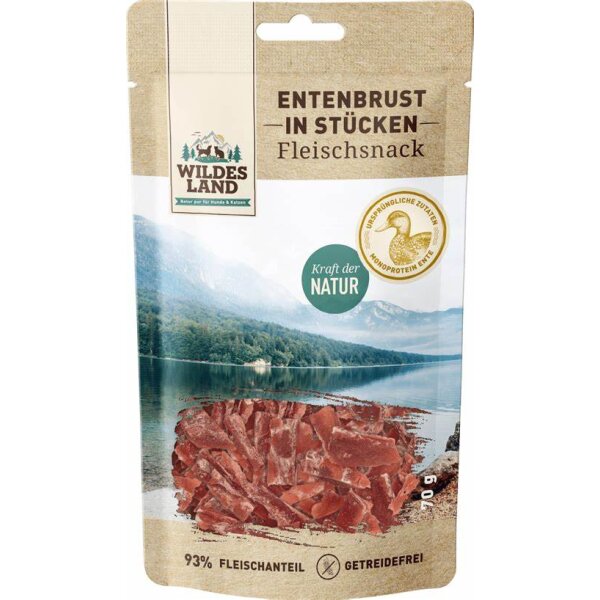 Wildes Land Entenbrust St&uuml;ckchen 70g