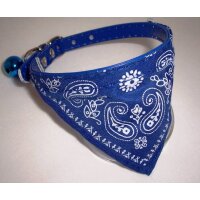 Halsband mit Tuch xs