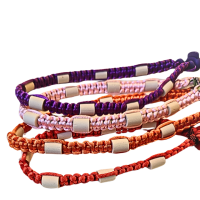 Em Keramik Halsband weiß m 35cm