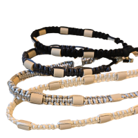 Em Keramik Halsband weiß m 35cm