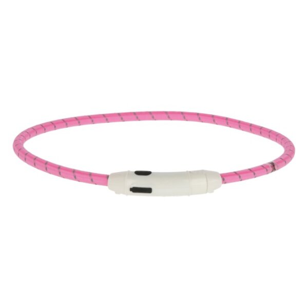 Led Halsband 20-65cm pink