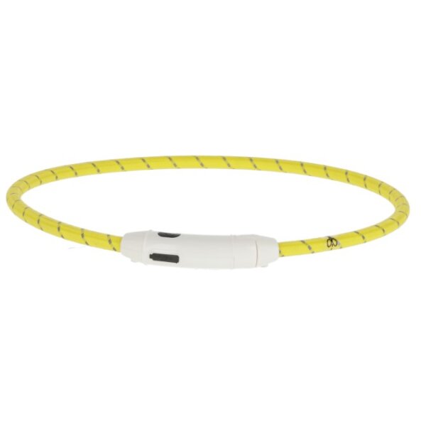Led Halsband 20-65cm gelb