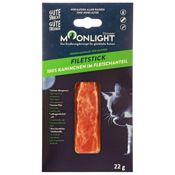 Filetsticks Moonlight 22g kaninchen