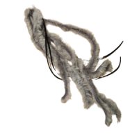 Spider mit Leder Anhänger pink/lila