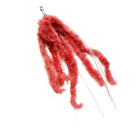 Spider mit Leder Anhänger rot