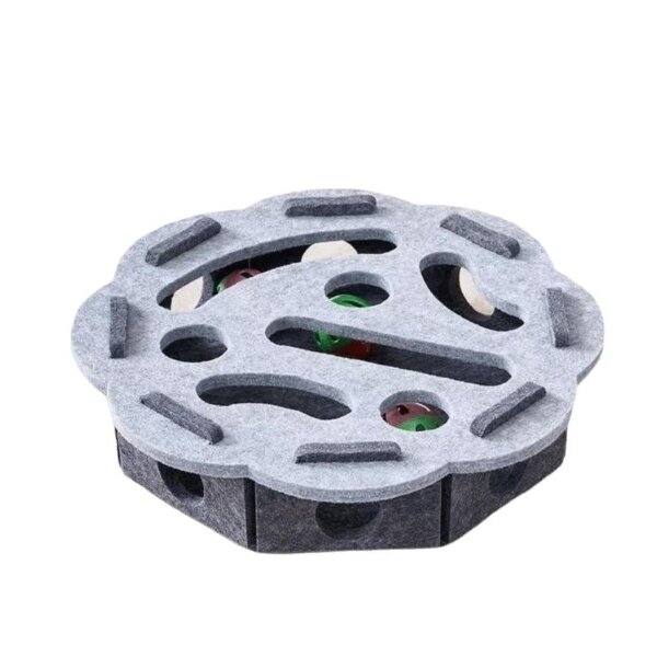 Filz-Ball-Spiel grau