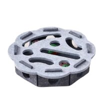 Filz-Ball-Spiel grau